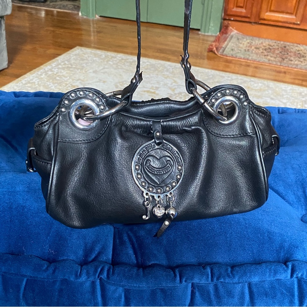Buttery soft black leather vintage juicy couture purse